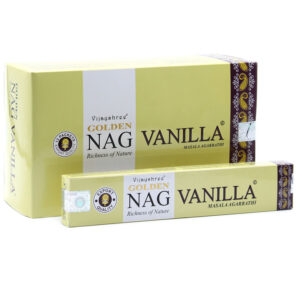 Golden Nag Vanilla vaniliás indiai prémium füstölő
