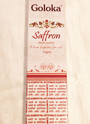 Goloka Nag Saffron indiai prémium füstölő