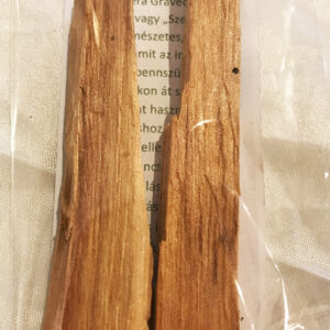 Palo Santo füstölő fa (2 darabos, kb. 15 gramm)