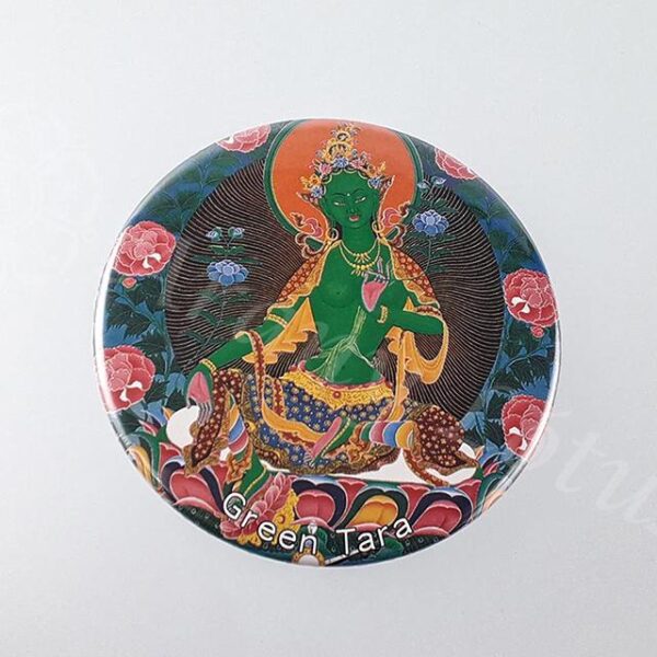 Hűtőmágnes, Zöld Tara ábrázolással