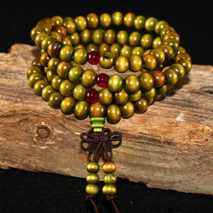 Buddhista mala 108 szemes (8 mm-es szemekkel)