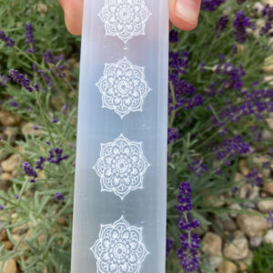 Szelenit mandala mintás hangoló alátét