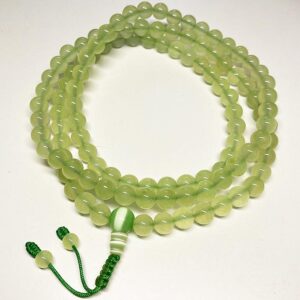 Jáde mala 108 szemes 8 mm-es szemekkel
