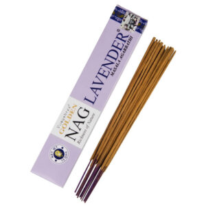 Golden Nag Lavender prémium levendula füstölő