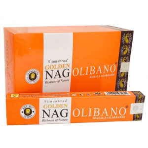 Golden Nag Olibano prémium tömjén füstölő