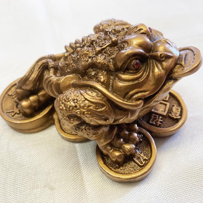 Három lábú béka Feng Shui kiegészítő - Ezoterikus Üzlet Spirituális ...