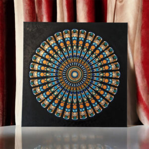 Belső Templom Kézműves Mandala Festmény 50x50 cm
