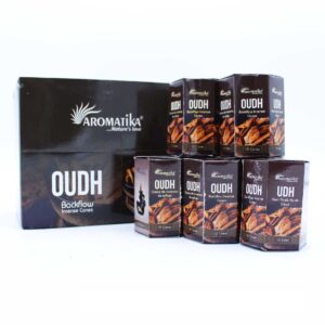 Aromatika OUDH agarfa természetes lefelé folyó füstölőkúp (folyékony füst)