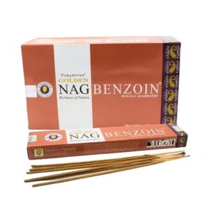 Golden Nag Benzoin természetes prémium füstölő
