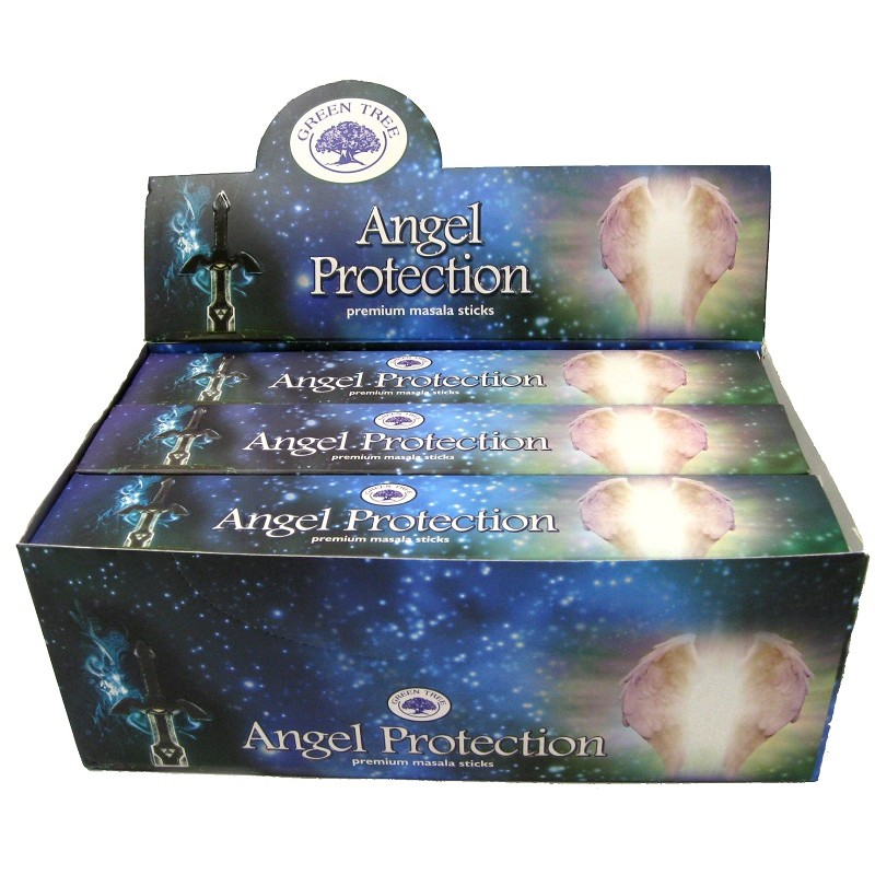 angel protection angyali védelem füstölő green tree samadhi shop