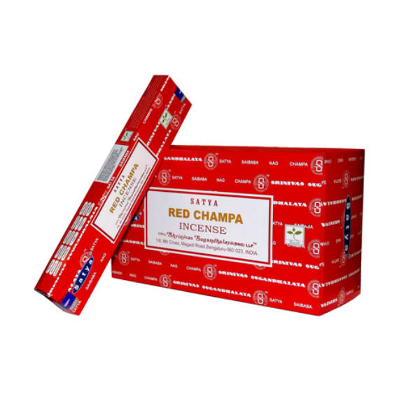 satya red champa füstölő