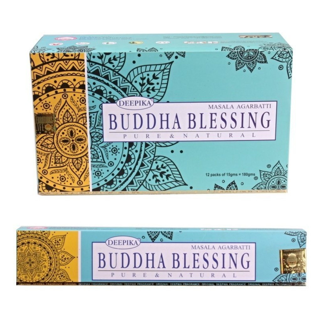 Deepika Buddhas Blessing indiai prémium füstölő