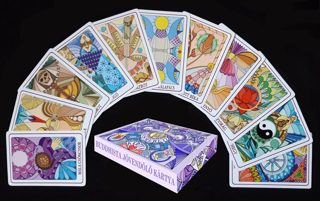 Buddhista Önismereti Jövendölőkártya (44 lapos egyedi kártyacsomag+ füzet) - Image 3