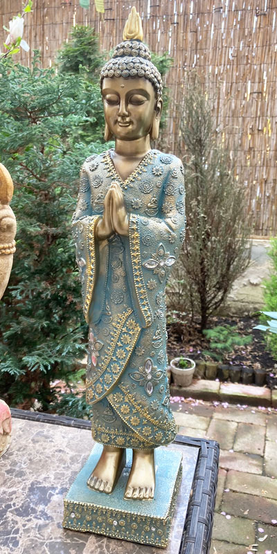 Álló Buddha szobor gyönyörű 55 cm magas - Image 4