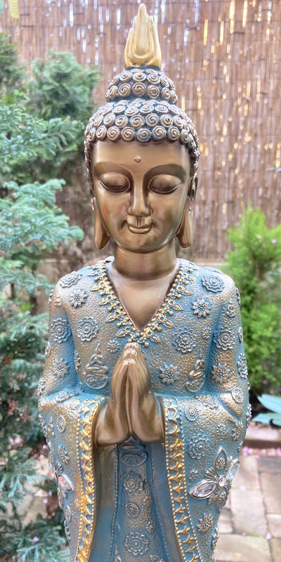 Álló Buddha szobor gyönyörű 55 cm magas - Image 2