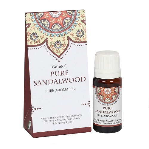 Goloka Pure Sandalwood Szantálfa prémium illatolaj