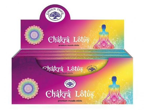 green tree chakra lotus füstölő samadhi shop