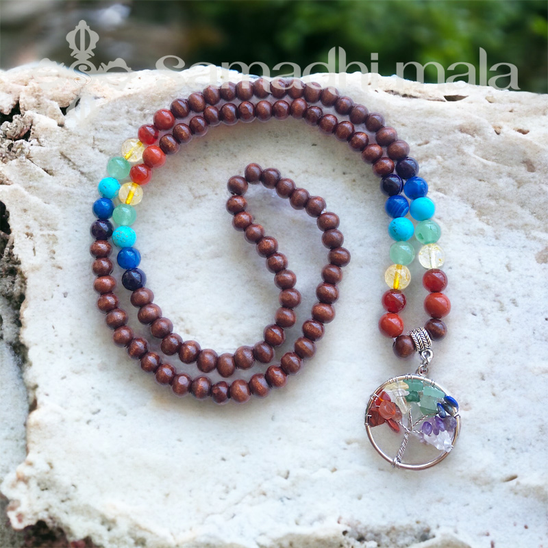 7 Csakrás Mala Nyaklánc - Samadhi Mala