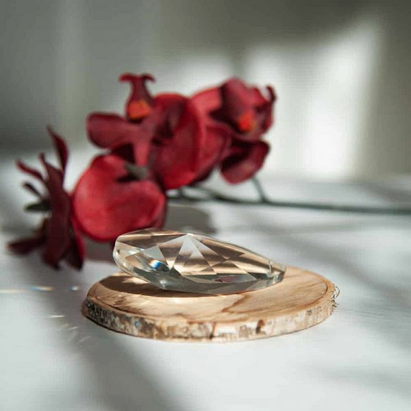 Feng Shui szivárvány kristálydísz 6 cm-es