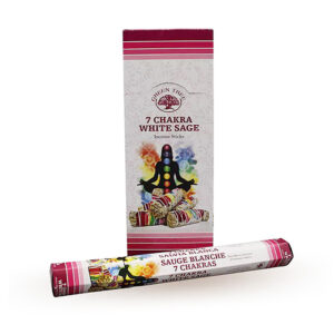 Green Tree 7 Chakra White Sage fehér zsálya természetes füstölő