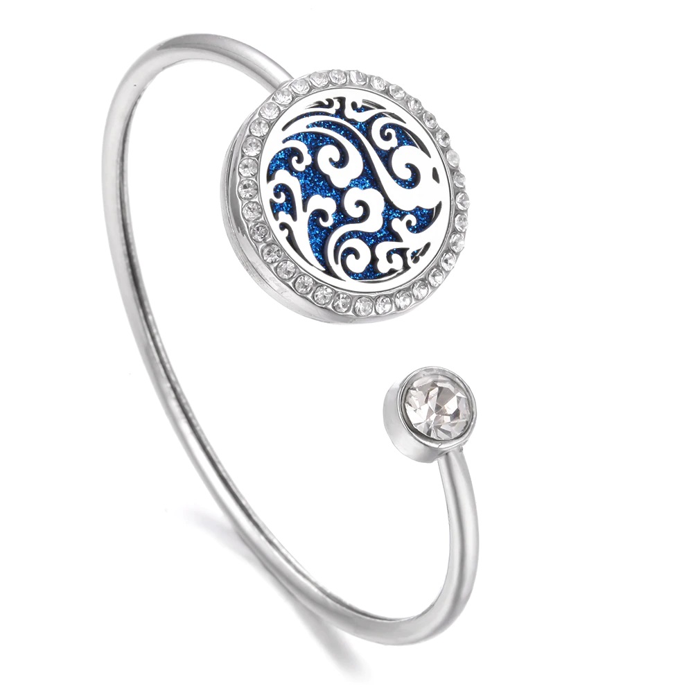 Aromaterápiás karperec ajándék illatpárnával