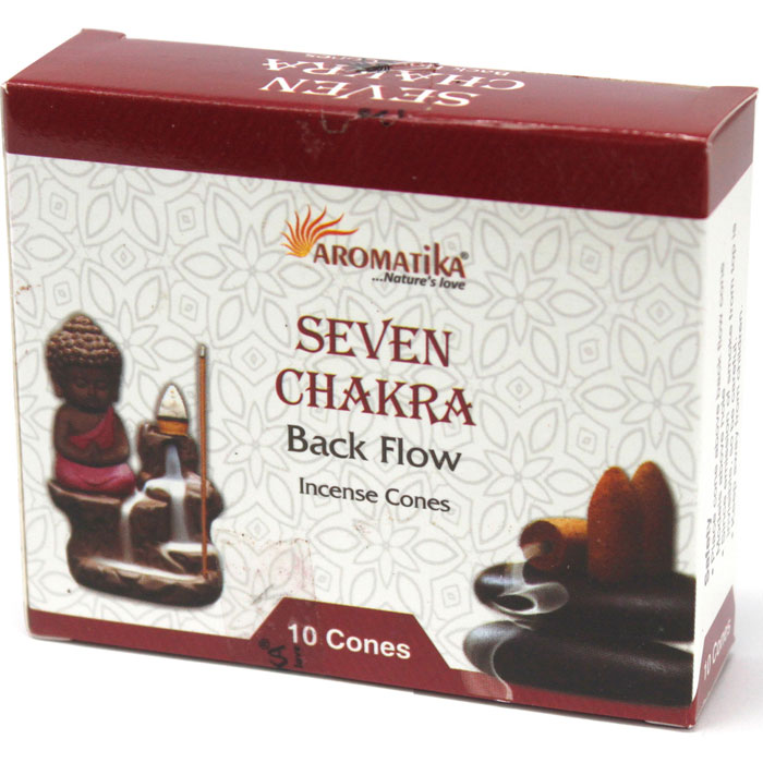 Aromatika 7 CSAKRA természetes lefelé folyó füstölőkúp (folyékony füst)