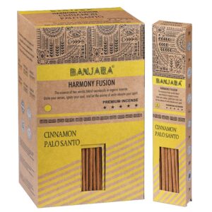 Banjara Palo Santo & Fahéj természetes prémium füstölő
