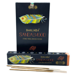 Banjara Tribal Szantálfa természetes prémium füstölő