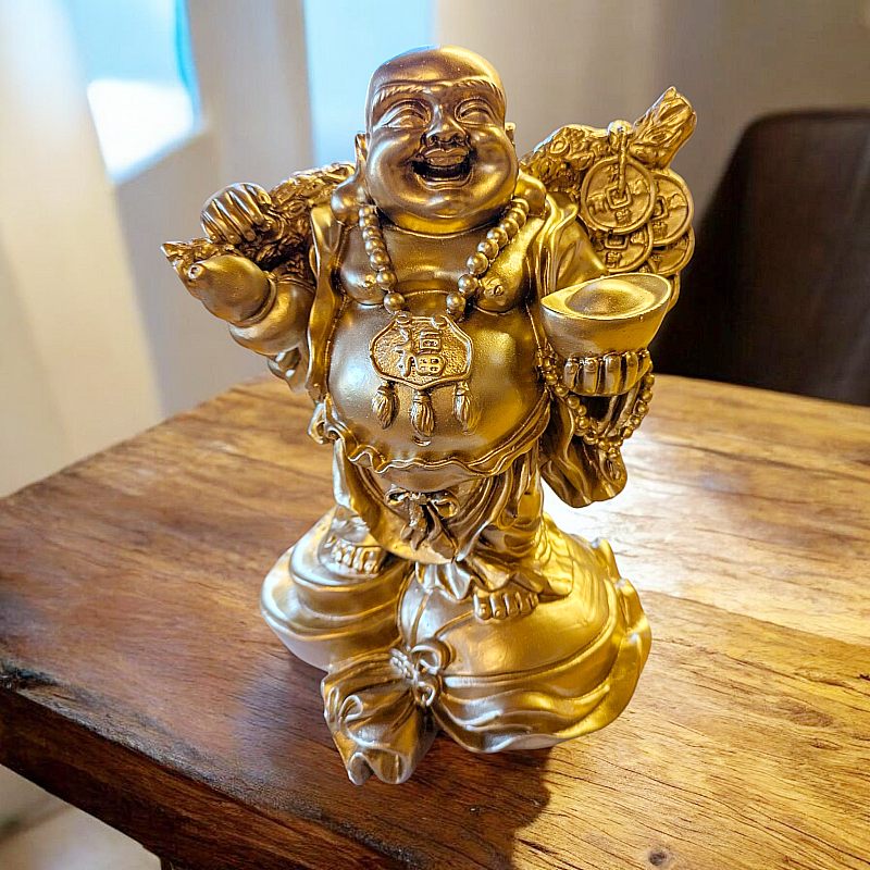 Bőséghozó Buddha szobor nagy méretű