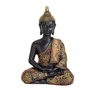 Buddha szobor ülő 15 cm magas