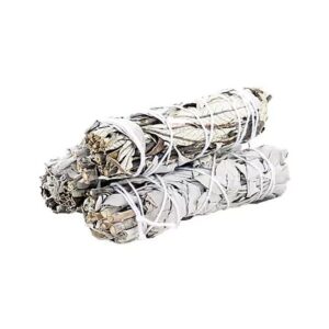 Fehér Zsálya és Yerba Santa Füstölő Köteg – 10 cm