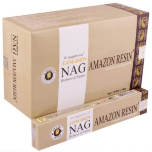 Golden Nag Amazon Resin Amazonas gyanta indiai prémium füstölő