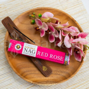 Golden Nag Red Rose természetes prémium füstölő