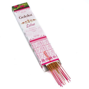 Goloka Lotus indiai prémium füstölő