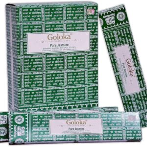 Goloka Pure Jasmine jázminos indiai prémium füstölő
