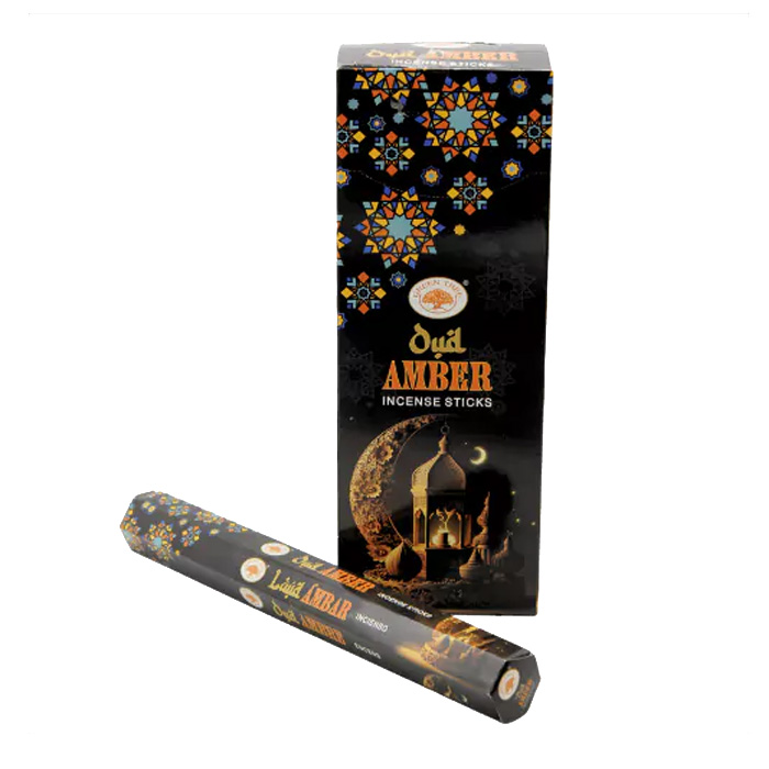 Green Tree Oudh Amber természetes füstölő