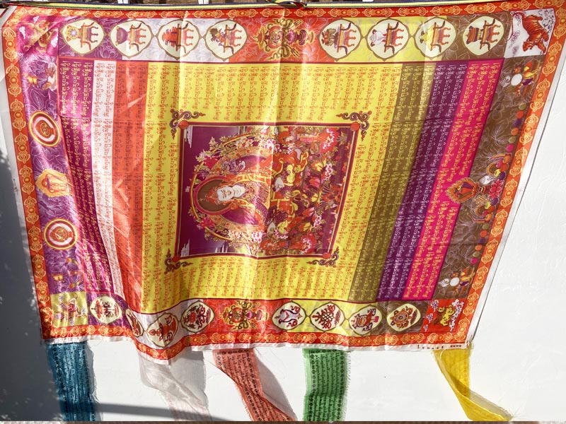 Guru Rinpocse imazászló (100x95 cm)