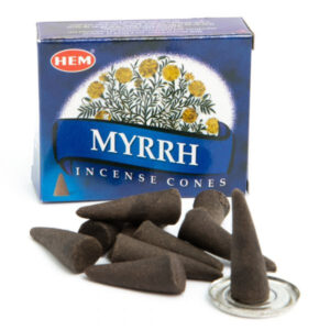 HEM Myrrh mirha illatú kúpfüstölő
