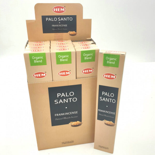 HEM Organic Palo Santo & Tömjén természetes prémium füstölő