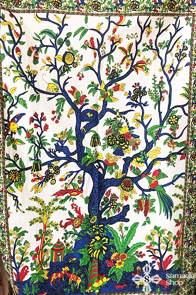 Mandala faliszőnyeg terítő 3