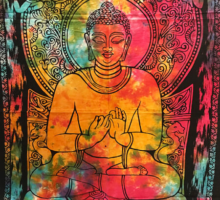 Mandala faliszőnyeg teritő takaró 22