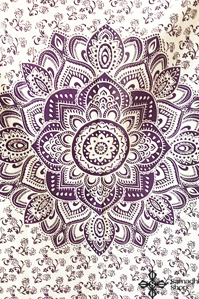 Mandala faliszőnyeg terítő