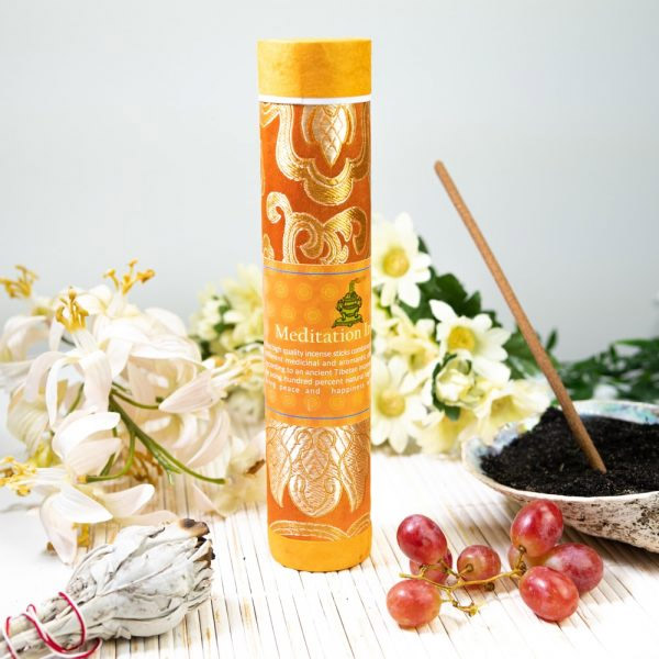 Meditáció természetes nepáli vastag füstölő