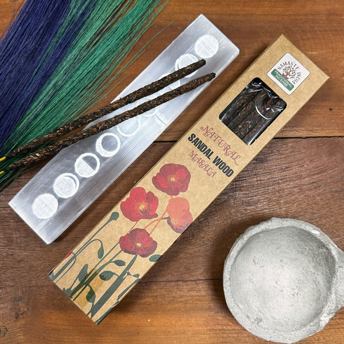 Namaste India Botanikus Szantálfa Bio füstölő