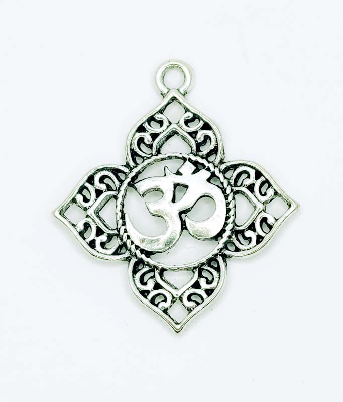 OM szimbólumos fém függő