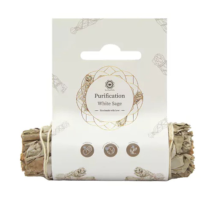 Purification Tisztító fehér zsálya köteg 10 cm