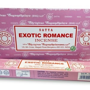 Satya Exotic Romance indiai szerelmi füstölő
