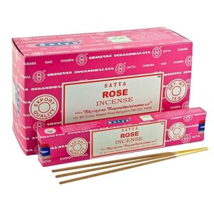 Satya Rose rózsás indiai prémium füstölő