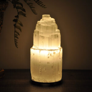 Szelenit lámpa 15 cm magas