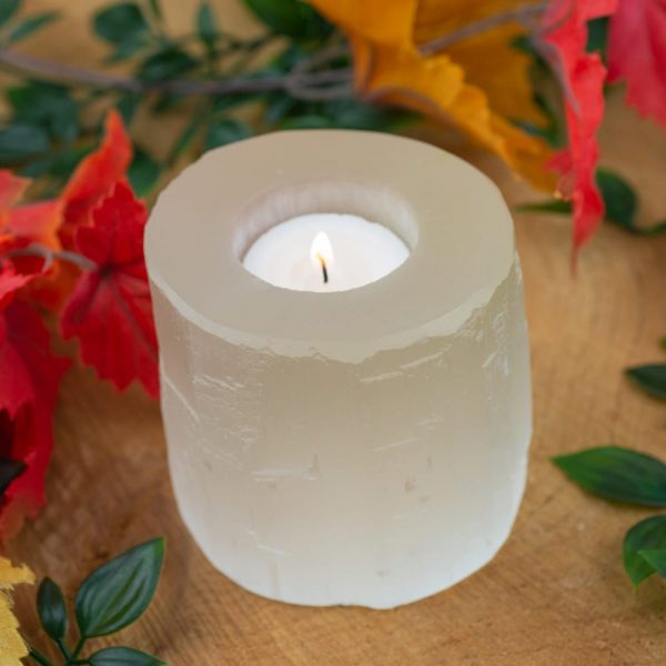 Szelenit mécsestartó